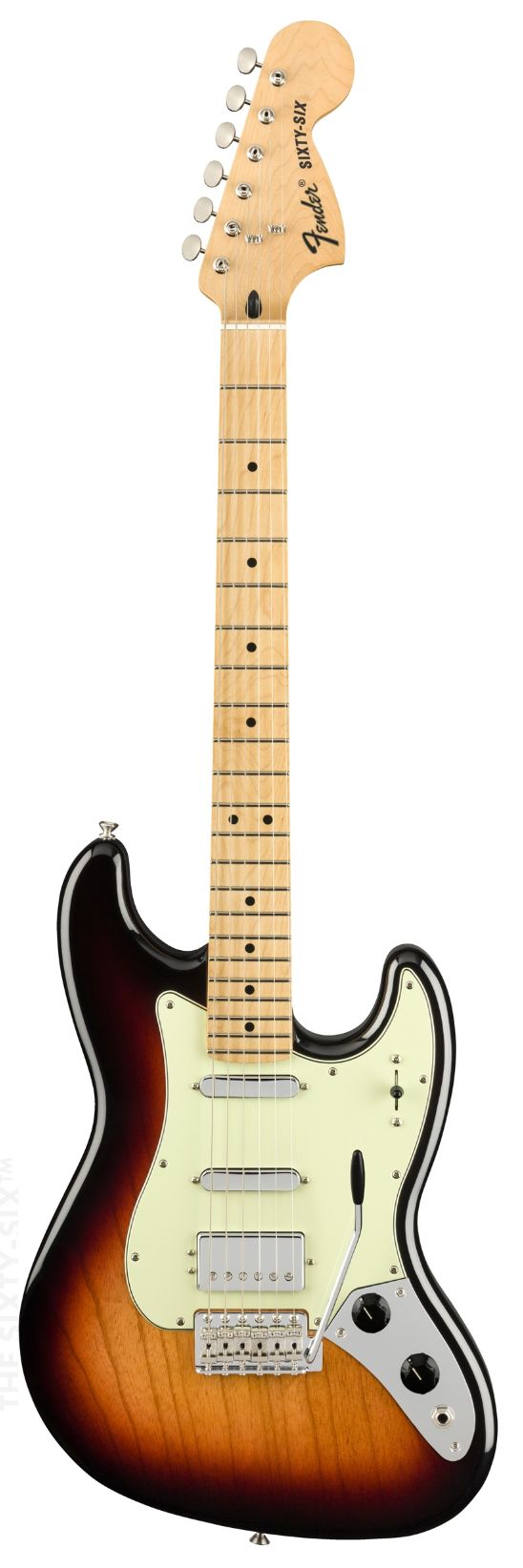 Fender Sixty Six 3 Colours Sunburst