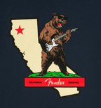 Fender Rocks Cali T-Shirt Navy XX-Large