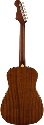Fender Malibu Player Walnut Fingerboard White Pickguard Fiesta Red