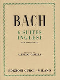 Curci Bach 6 Suites Inglesi Per Pianoforte (Casella)