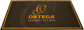 Ortega Orug Tappeto da Palco Antiscivolo Cm 140X80 Nero con Logo