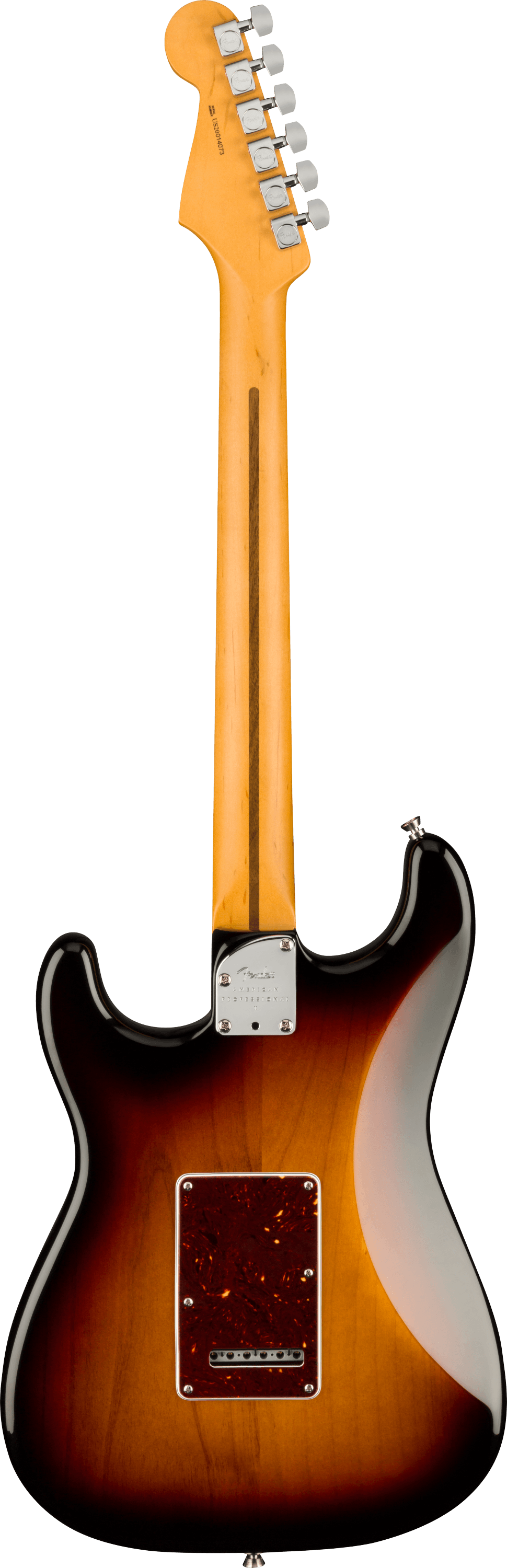 Fender American Professional II Stratocaster MP V Neck 3 Tone Sunburst