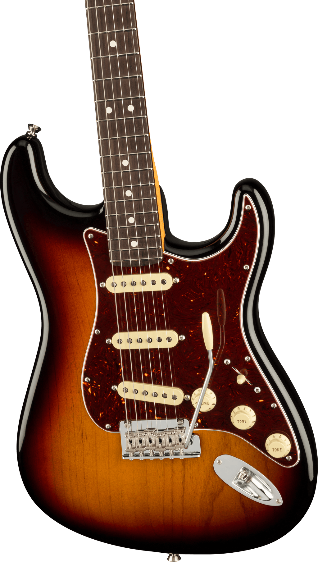 Fender American Professional II Stratocaster MP V Neck 3 Tone Sunburst