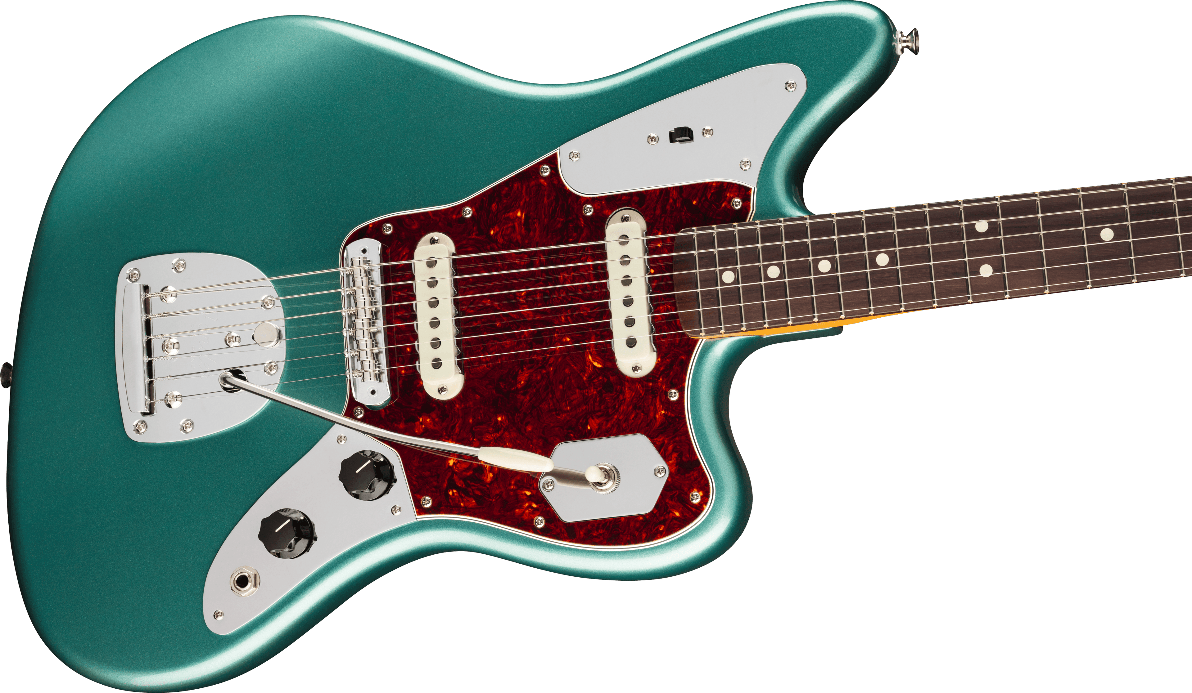Fender American Professional Classic Jaguar RW Sherwood Green Metallic