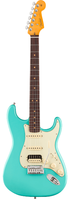 Fender American Ultra Luxe Vintage '60s Stratocaster HSS RW Sea Foam Green