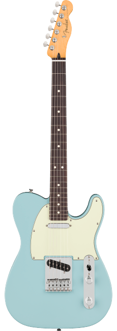 Fender 75th Anniversary Player II Telecaster Rosewood Fingerboard Daphne Blue