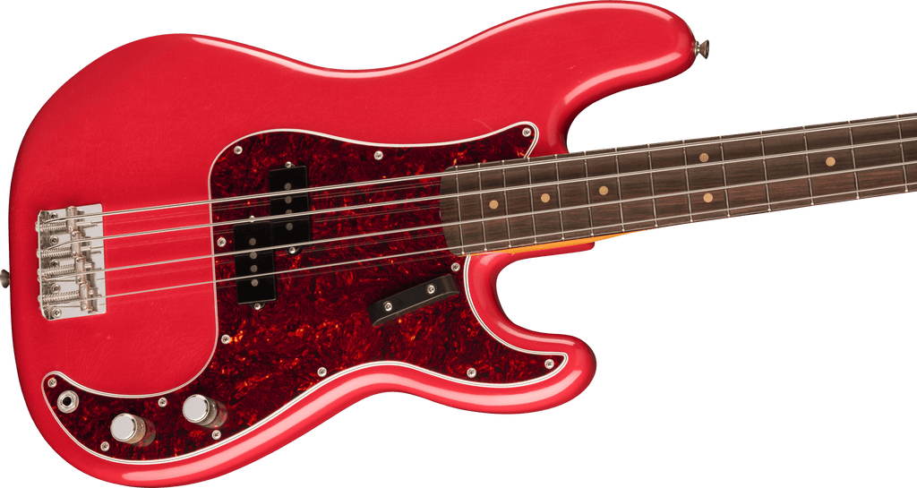 Fender Limited Edition Vintera II Road Worn '60s Precision Bass RW Fiesta Red