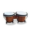 Soundsation Coppia Di Bongos 6,5' E 7,5' Dark Wood Satin