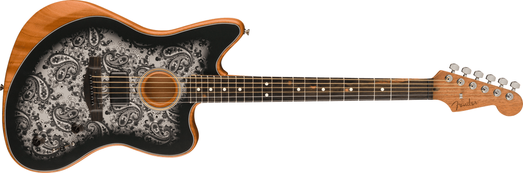 Fender American Acoustasonic Jazzmaster Black Paisley Limited Edition