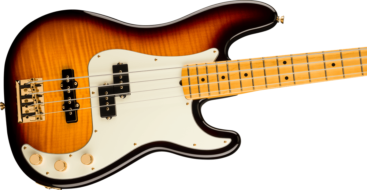 Fender 75th Anniversary American Professional PJ Bass Maple 2 Color Sunburst