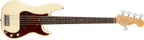 Fender American Professional Precision Bass V Rosewood Fingerboard Olympic White