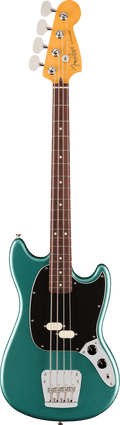 Fender Basso Mustang American Professional Classic RW Faded Sherwood Green Met