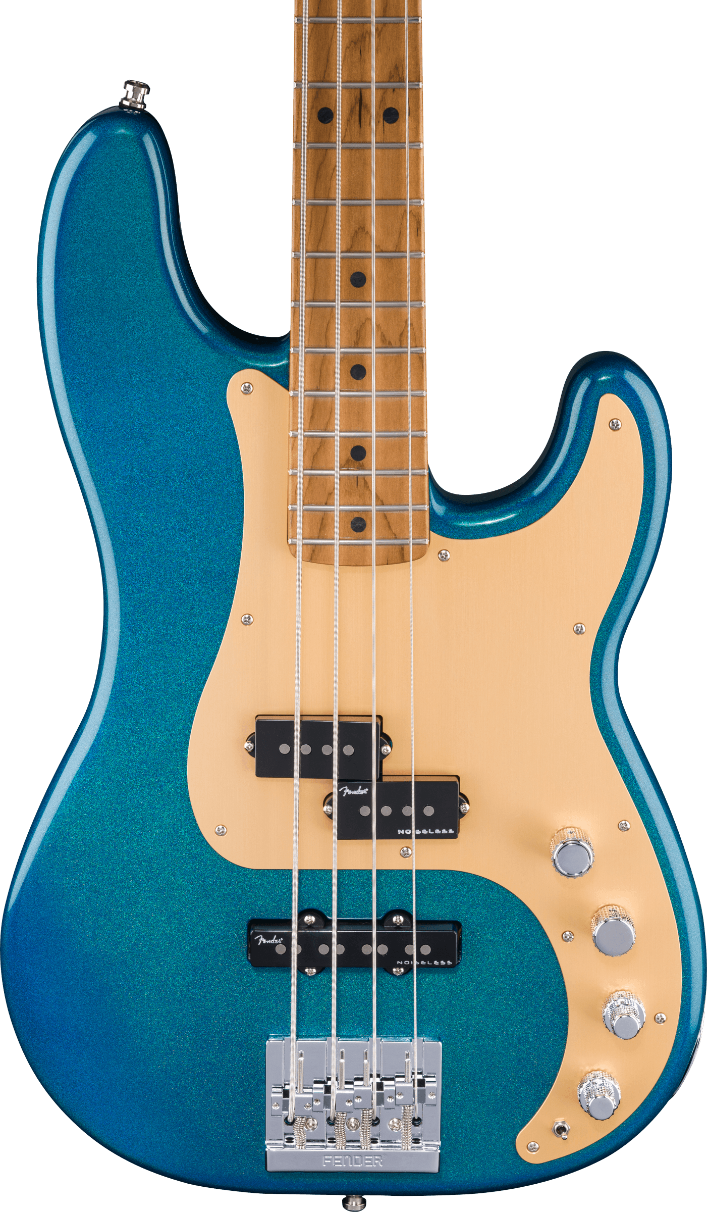 Fender Limited Edition American Ultra II Precision Bass Roasted Maple Aurora