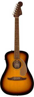 Fender Malibu Player Walnut Fingerboard Gold Pickguard Sunburst