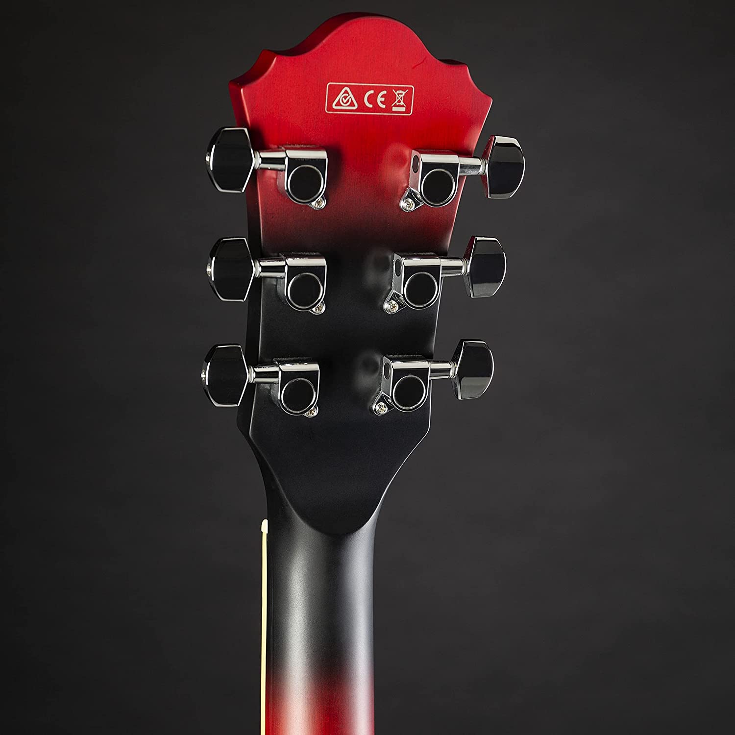 Ibanez AM53SRF Sunburst Red Flat Semi-Hollow Guitar