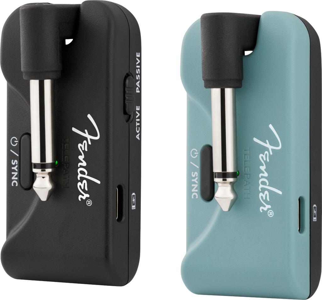 Fender Telepath Wireless System Mystic Ice Blue e Black