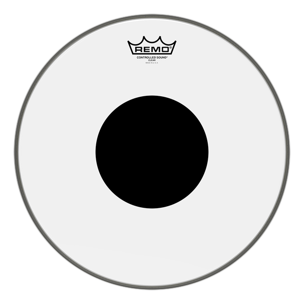 Remo Pelle Controlled Sound 16' con Dot Black