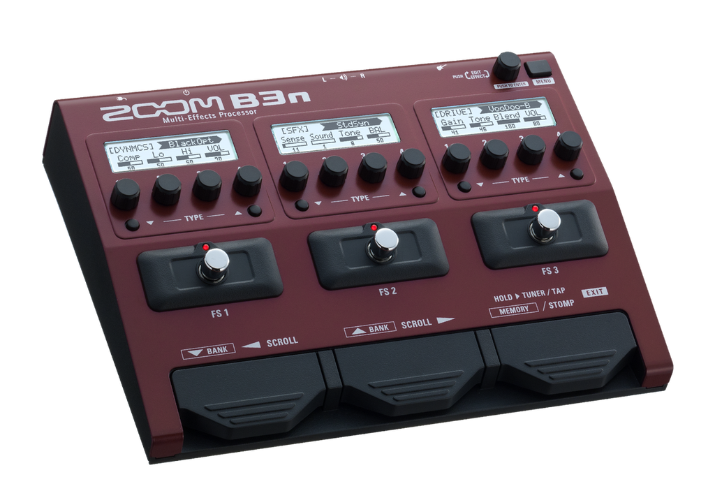 Zoom B3N Pedale Effetto Multieffetto Per Basso