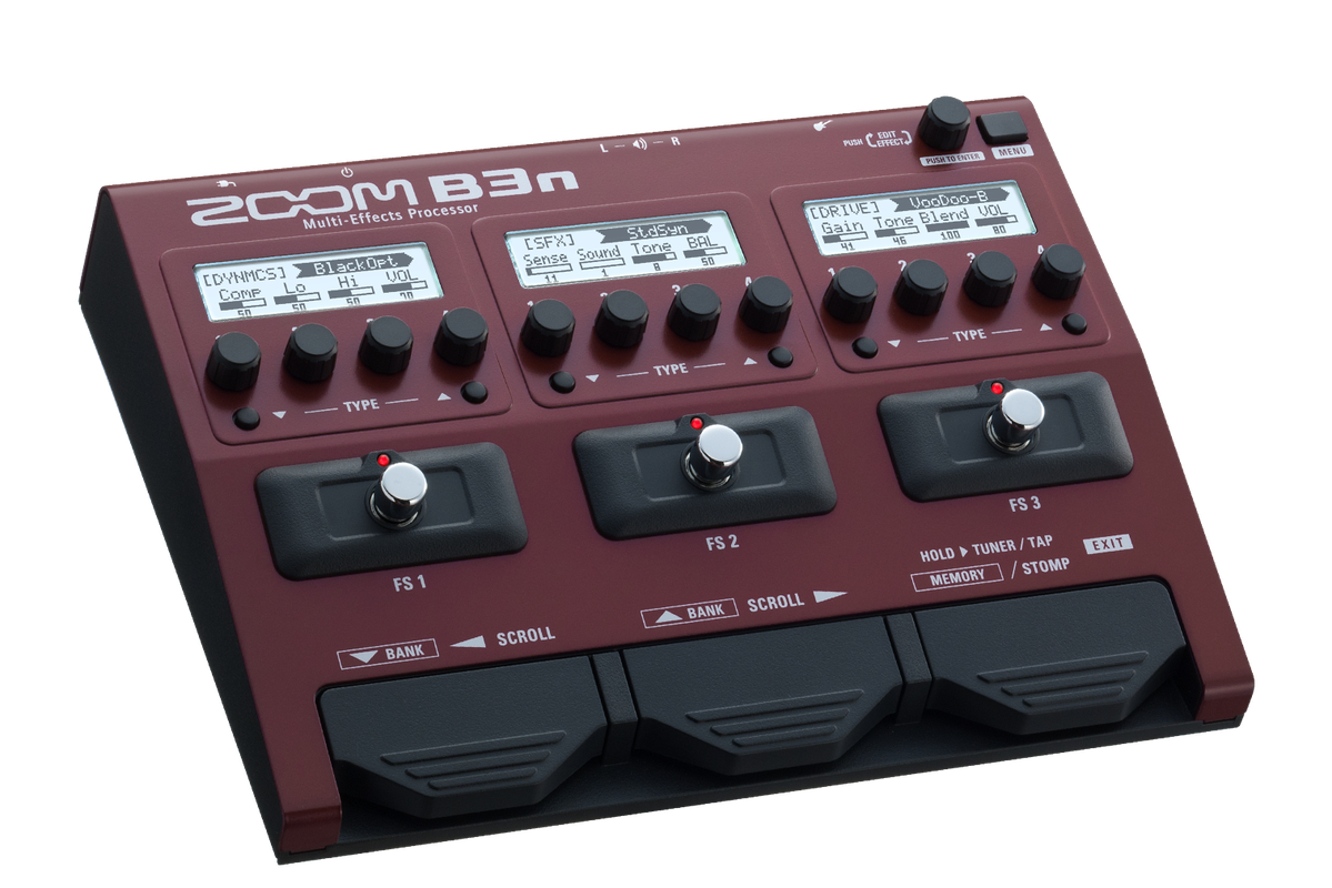 Zoom B3N Pedale Effetto Multieffetto Per Basso