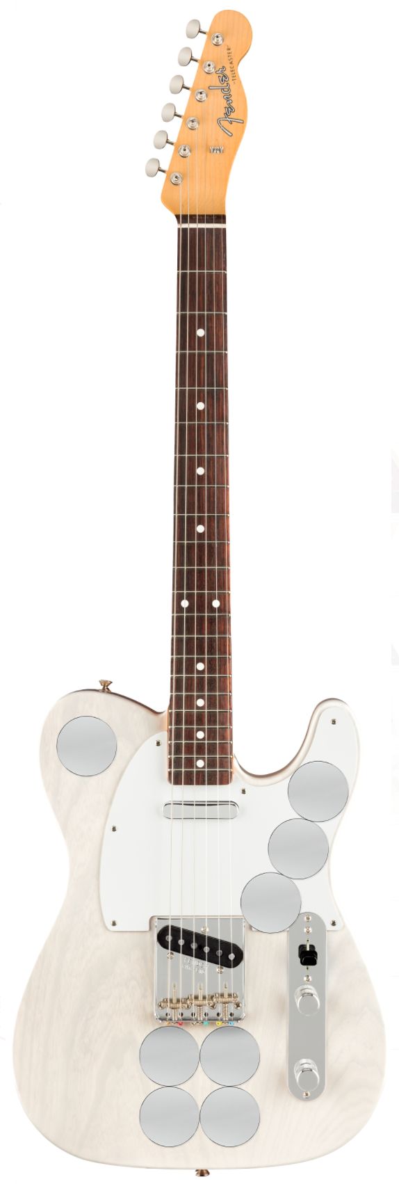 Fender Jimmy Page Mirror Telecaster White Blonde