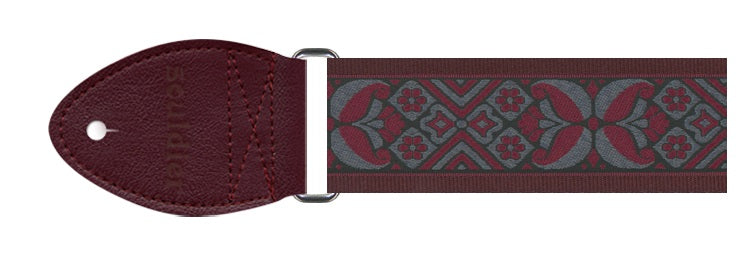 Souldier Madrid Burgundy Guitar Strap