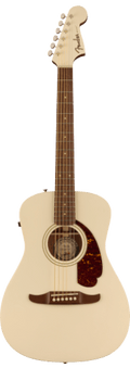 Fender Malibu Player Walnut Fingerboard Tortoiseshell Pickguard Olympic White