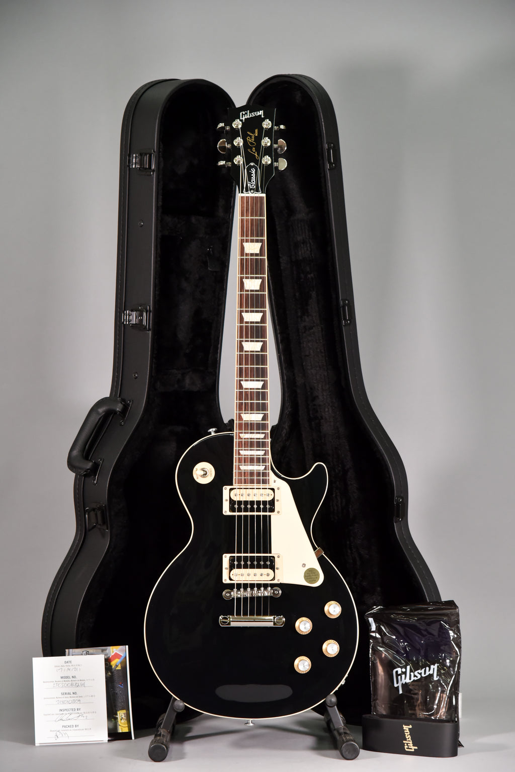 Gibson Les Paul Classic Ebony Chitarra Elettrica