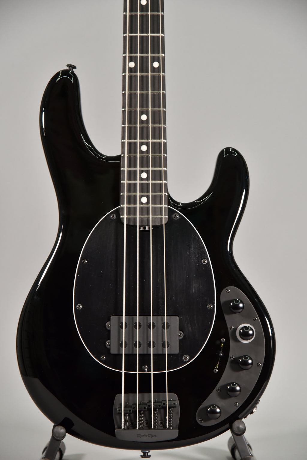 Musicman Darkray Obsidian Black 4 Corde Basso Elettrico