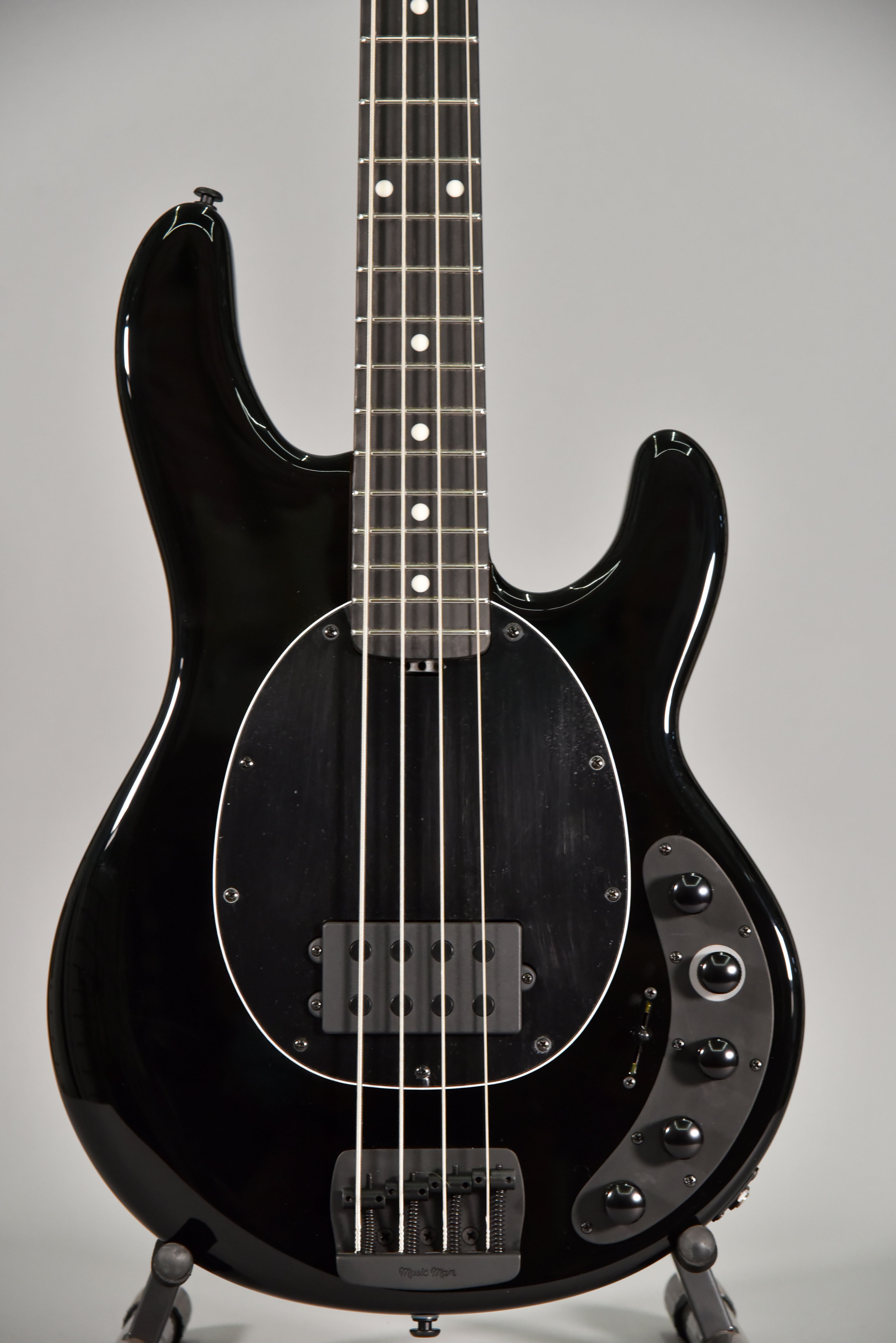 Musicman Darkray Obsidian Black 4 Corde Basso Elettrico