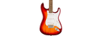 Squier Sonic Strato Laurel Fingerboard White Pickguard Sienna Sunburst