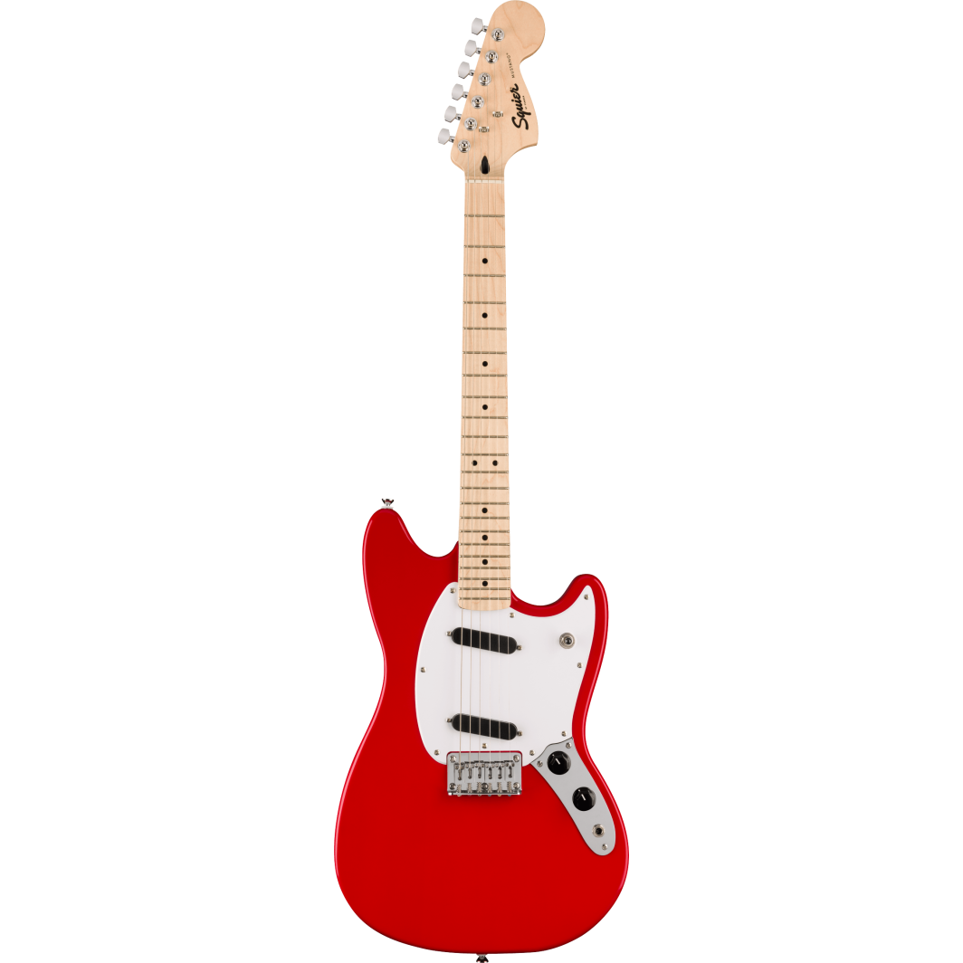 Squier Sonic Mustang Maple Torino Red Scala Corta