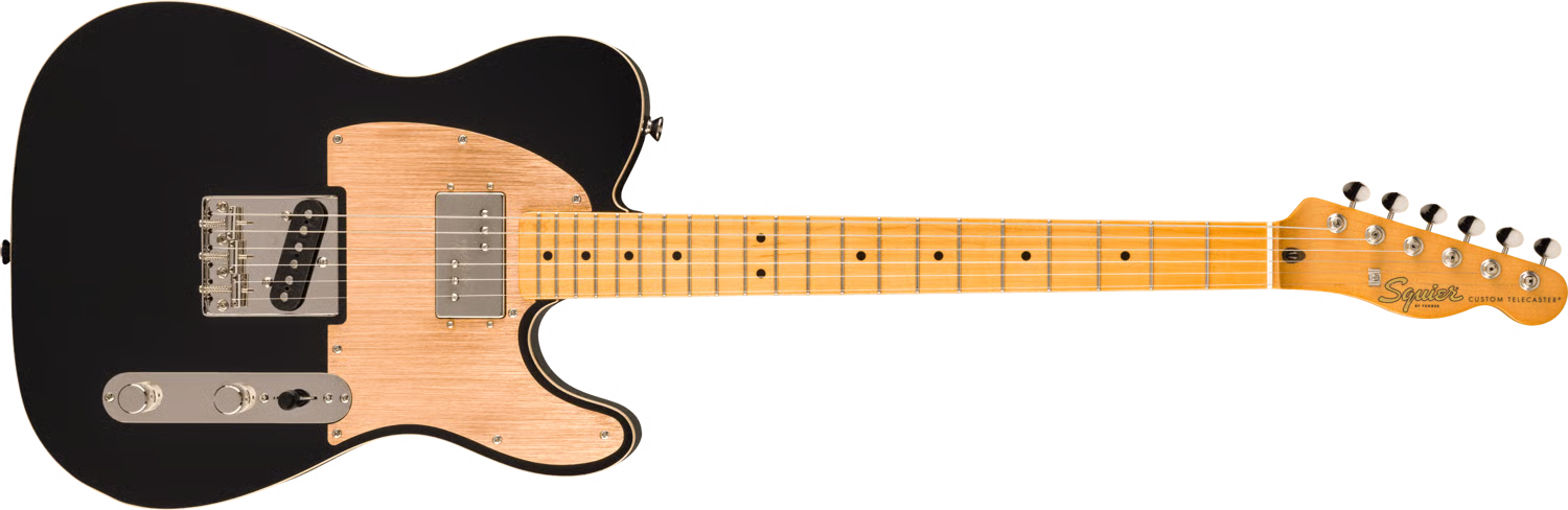 Squier Fsr Classic Vibe 60s Custom Tele WR MN GPG Black