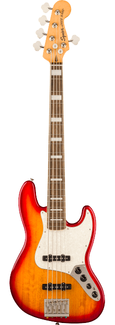 Squier Jazz Bass V Active '70s Classic Vibe Sienna Sunburst