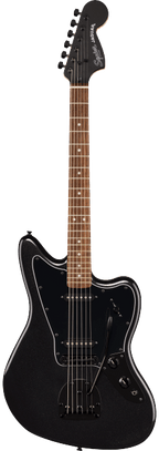Squier FSR Affinity Jaguar Laurel FIngerboard Metallic Black Limited Edition