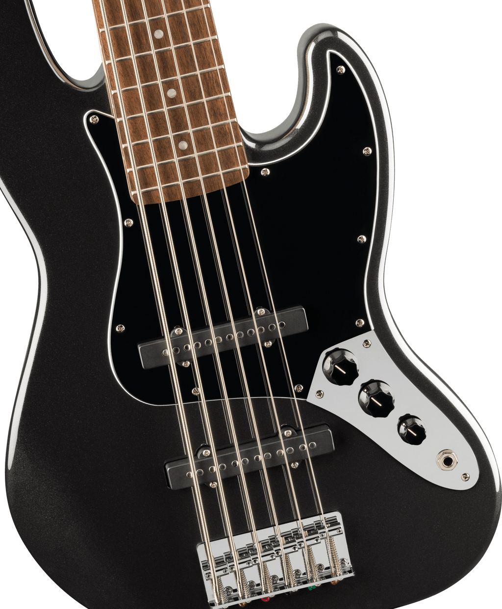 Squier Affinity Series Jazz Bass VI Black Metallic