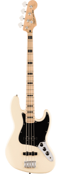Squier Active Jazz Bass V Serie Affinity Olympic White Limited Edition
