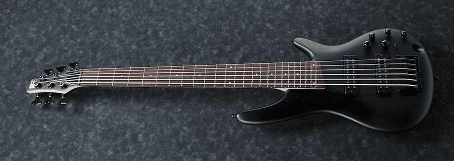 Ibanez Sr306Eb-Wk Basso Elettrico Weathered Black 6 Corde