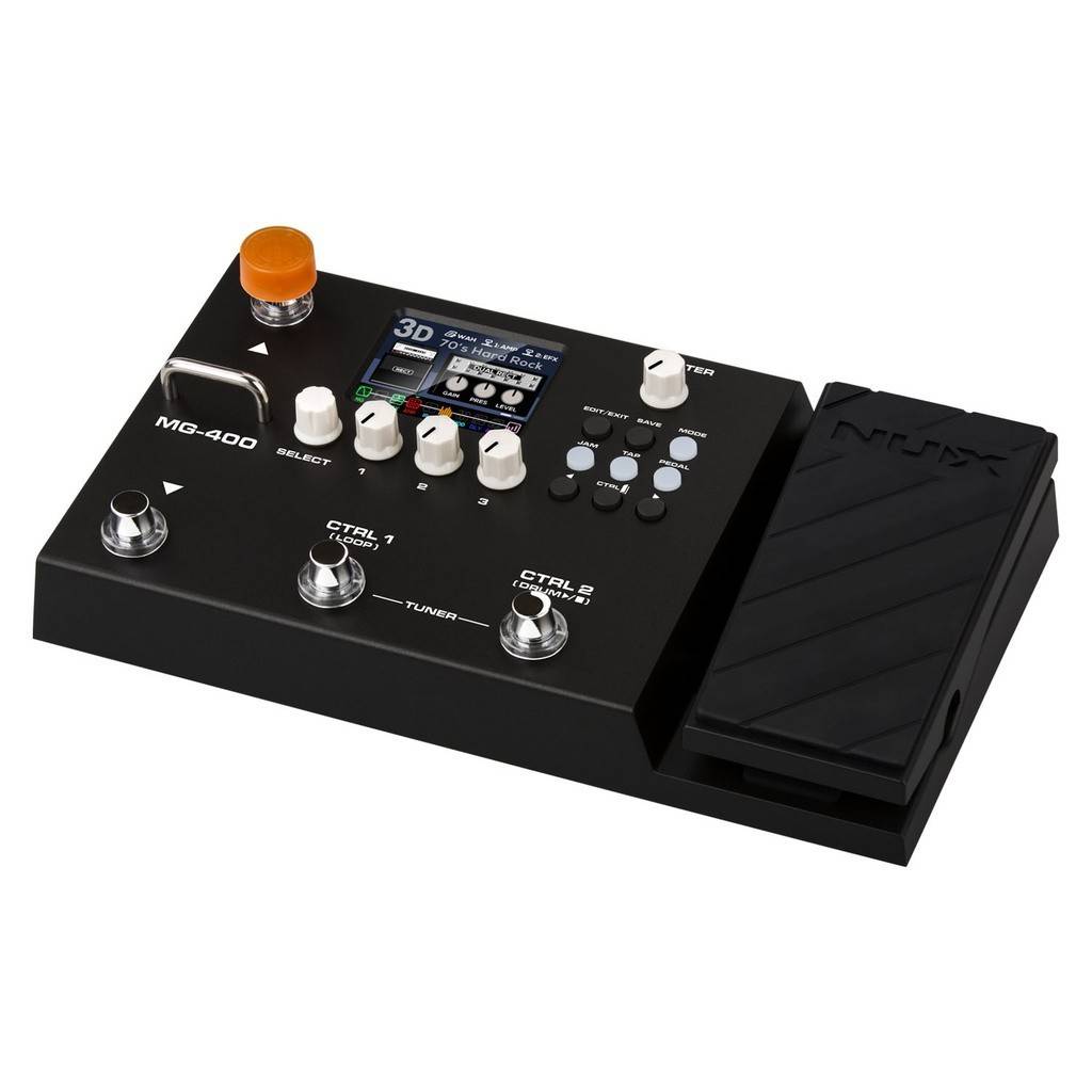 Nux Mg400 Pedaliera Modeler per Chitarra e Basso
