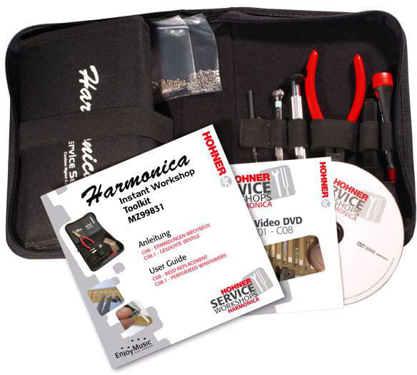 Hohner Harmonica instant workshop toolkit mz99831