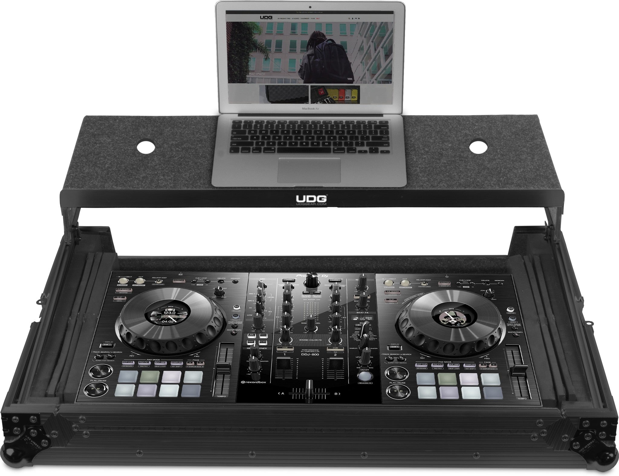 Udg gear U91014bl3 - fc multi format xxl black plus (bandeja para ordenador)
