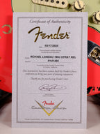 Fender Custom Shop Michael Landau 1963 Stratocaster Fiesta Red over 3C Sunburst