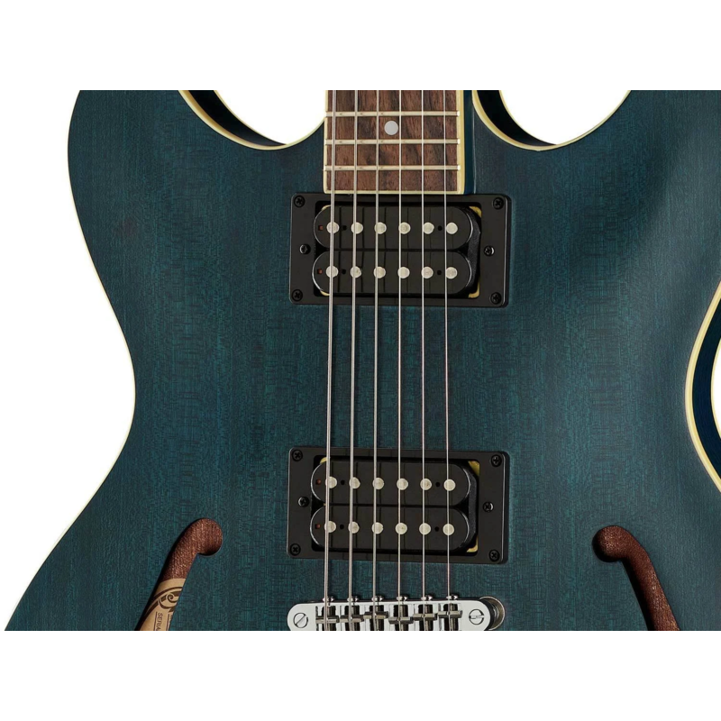 Ibanez AS53TBF Transparent Blue Flat Chitarra Semiacustica