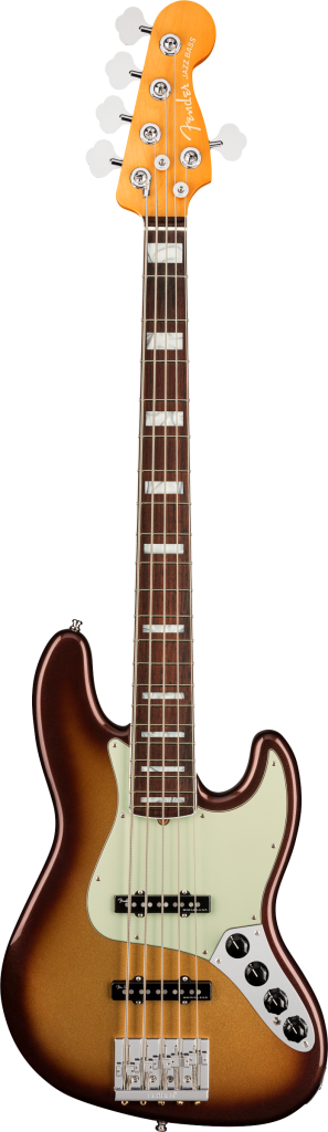 Fender American Ultra Jazz Bass V Rw Mocha Burst