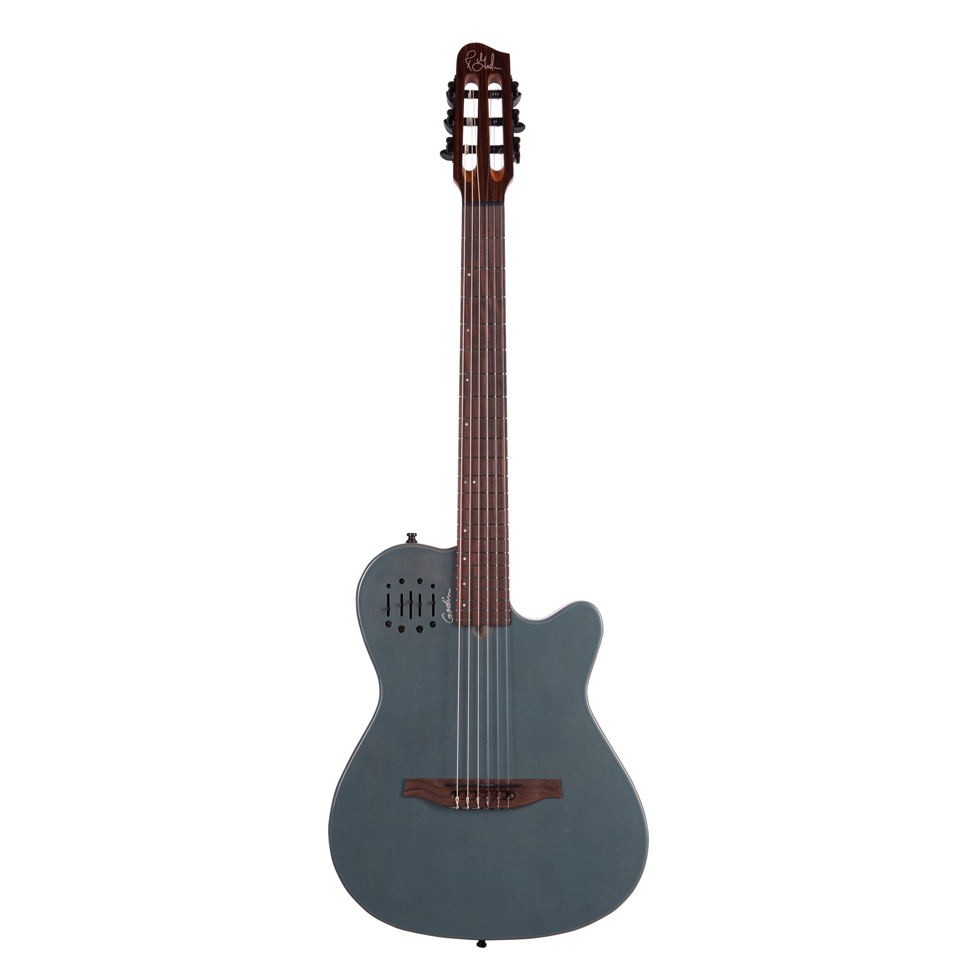 Godin Multiac Mundial Arctik Blue chitarra classica w/ bag