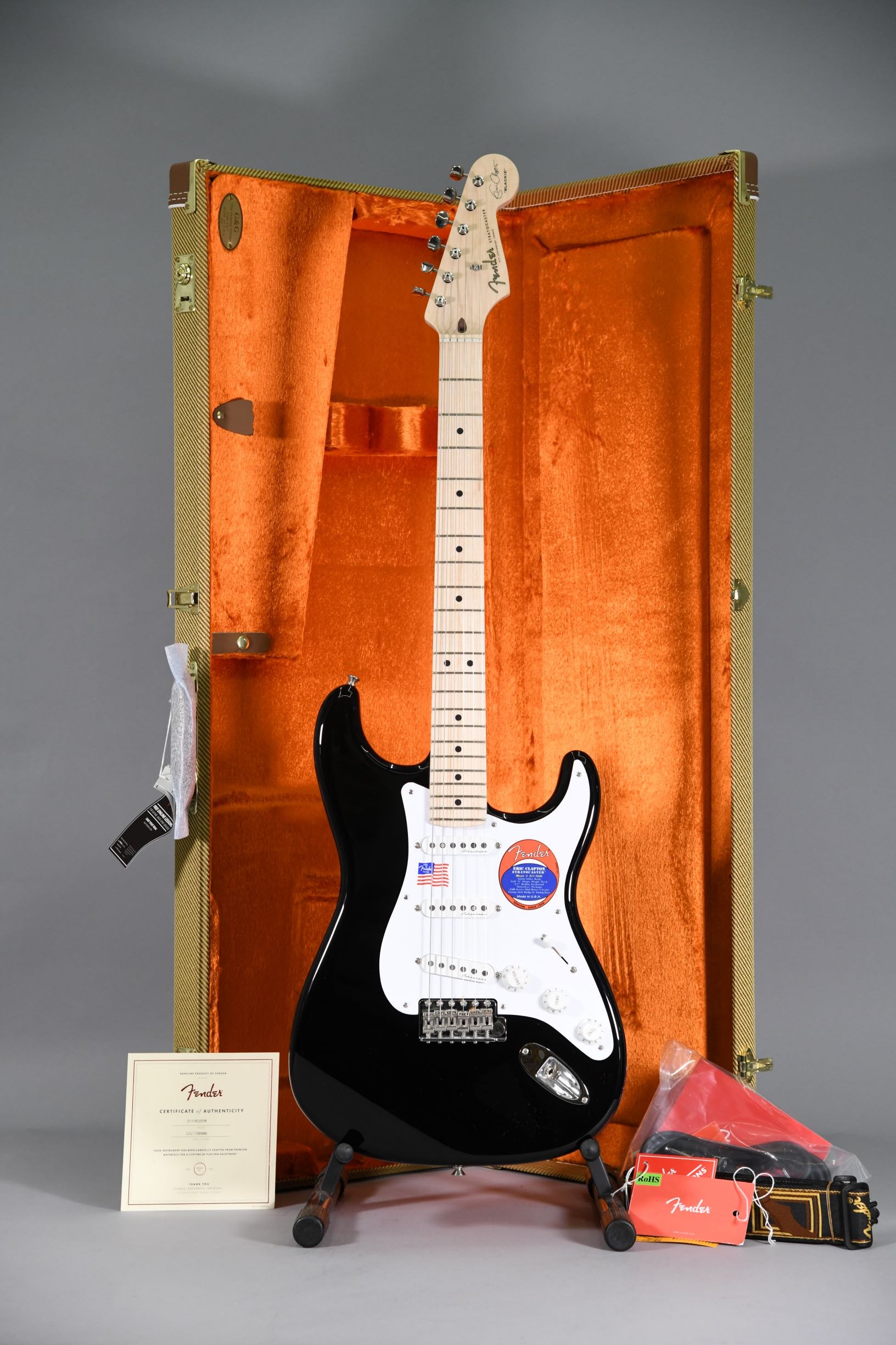 Fender Stratocaster Eric Clapton Black