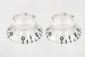 Allparts Pk0140031 Clear Bell Knobs