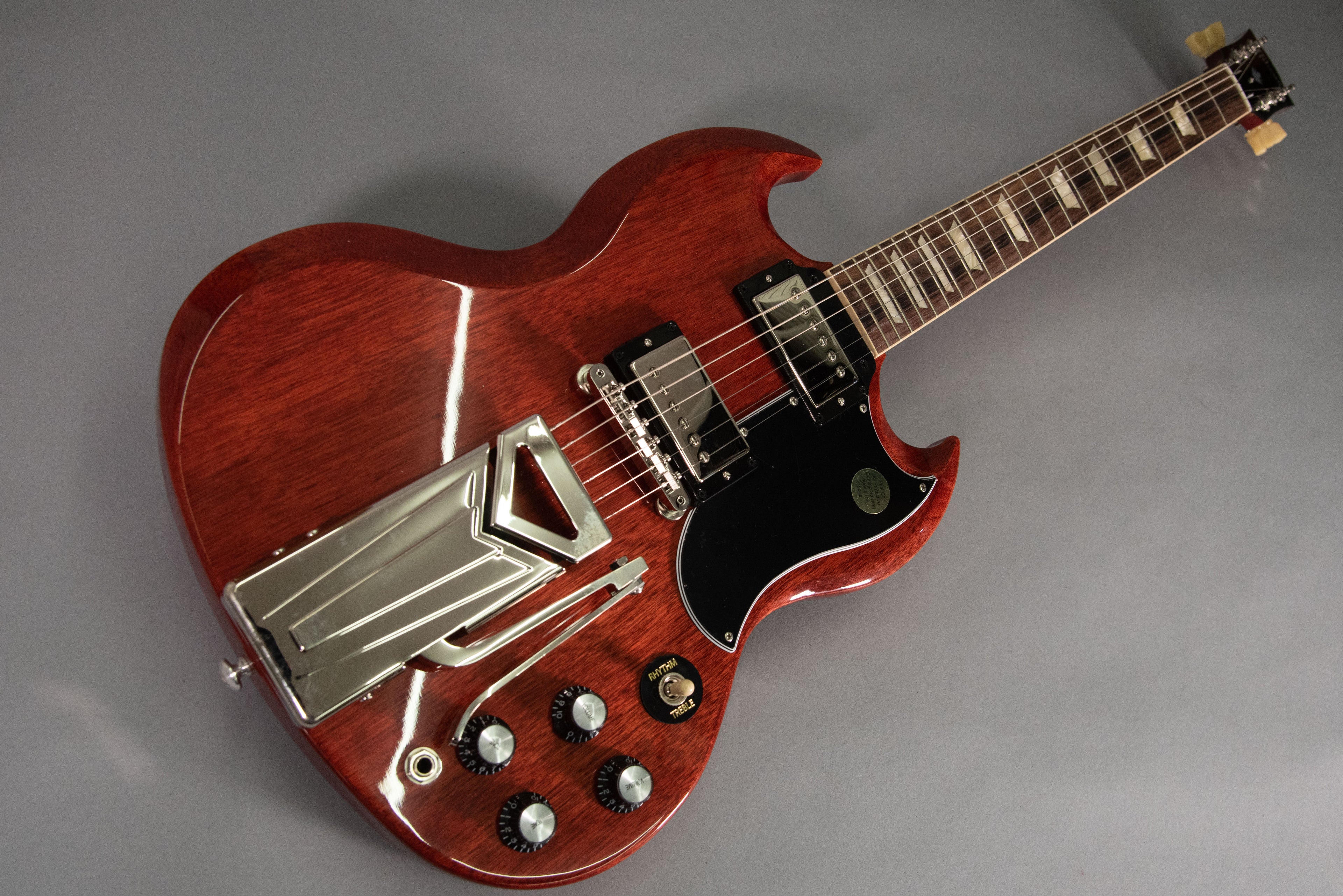 Gibson Sg Standard 61 Sideways Vibrola Vintage Cherry