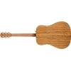 Fender Ltd Cd60S Exotic Dao Dreadnought Walnut Fingerboard Natural