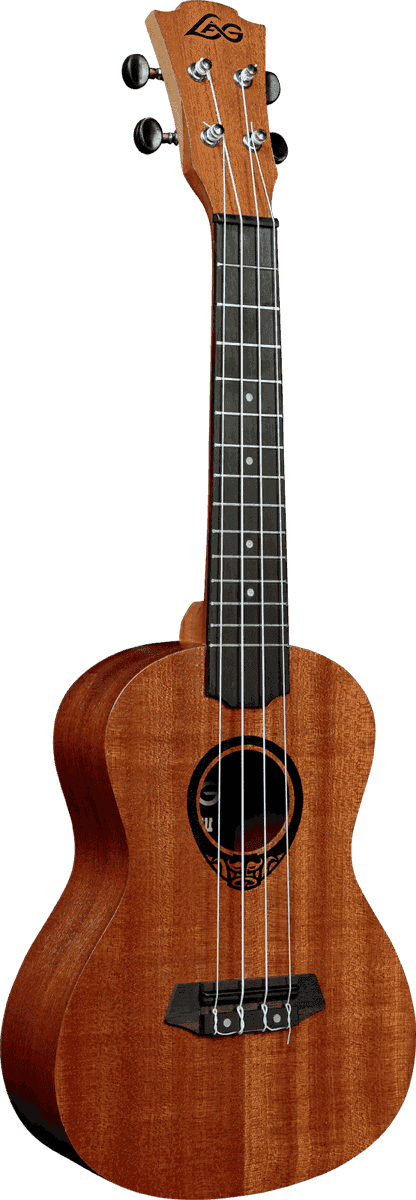 Lag Tku8C Ukulele Concert Natural con Gigbag