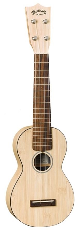 Martin 0X Uke Ukulele Soprano Bamboo Natural